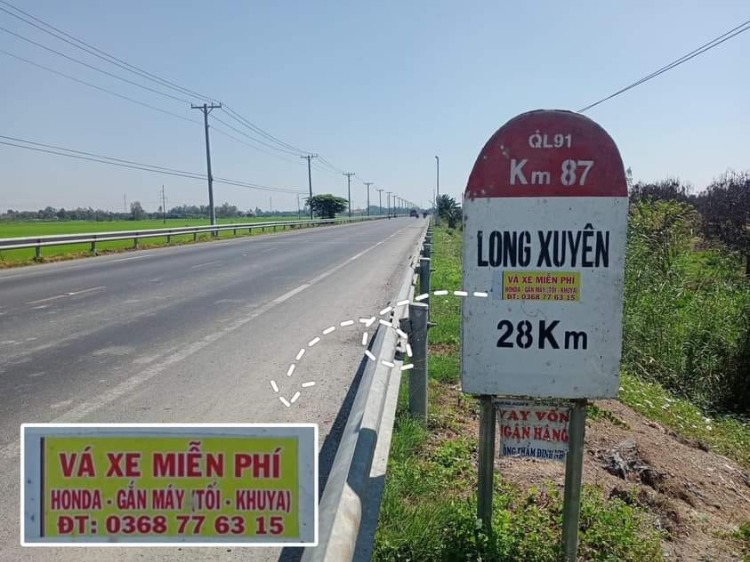 VÁ XE HONDA - GẮN MÁY MIỄN PHÍ (TỐI - KHUYA)