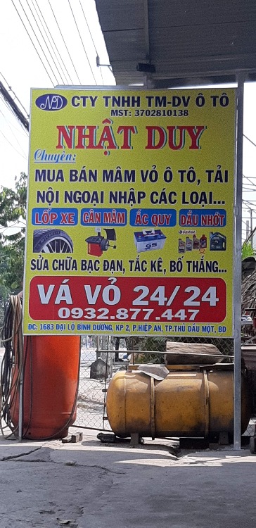 Vá vỏ lưu động Nhật Duy